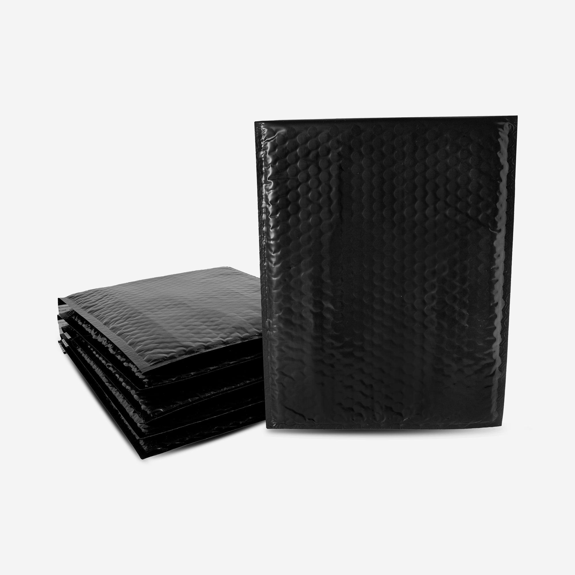 Black Poly Bubble Mailer (8.5" x 12") - 100pcs