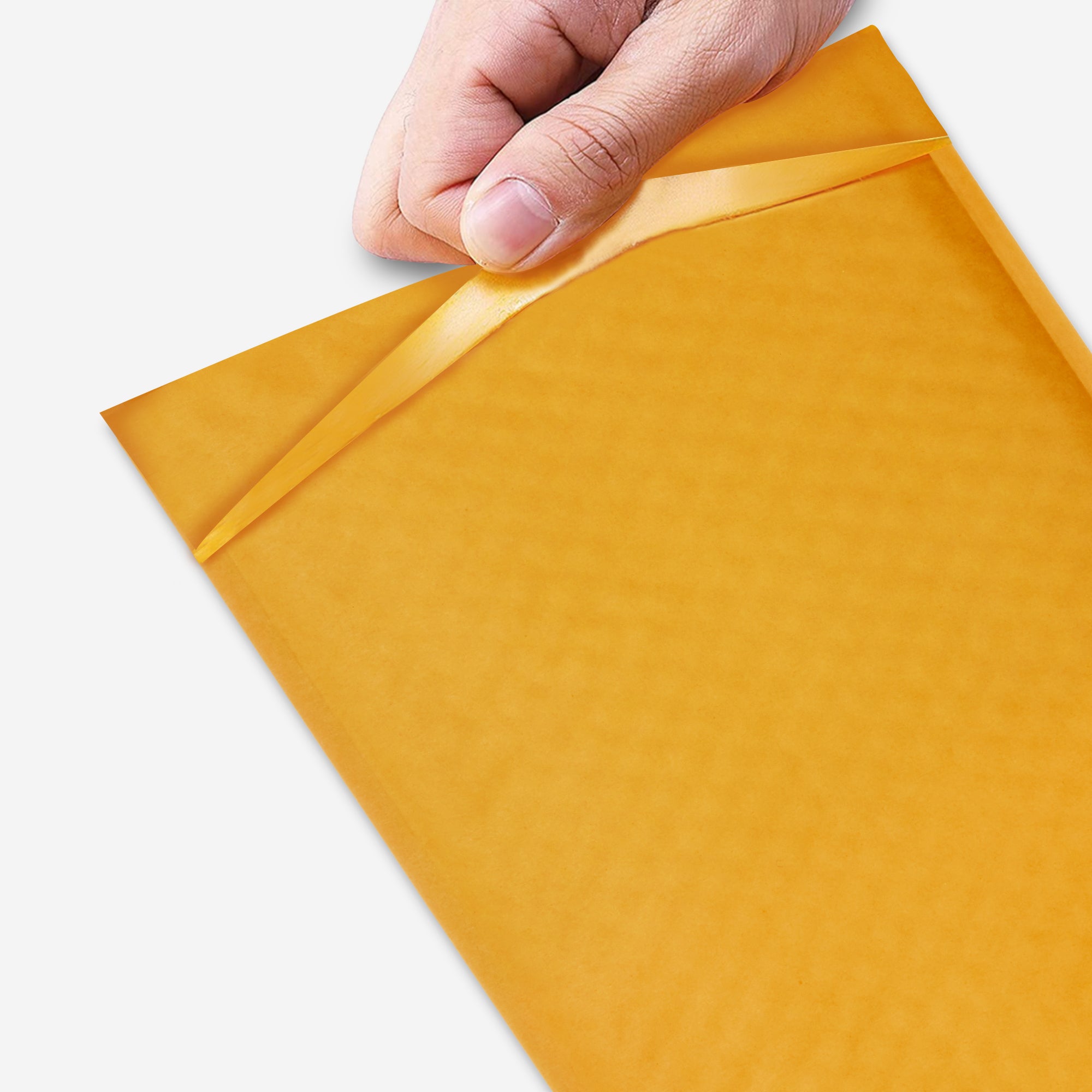 Kraft bubble mailer #1 7.25 x 12 inches, 100 pcs per case